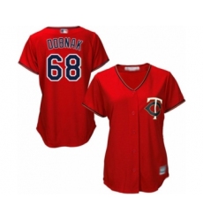 Women's Minnesota Twins #77 Fernando Romero Authentic Navy Blue Alternate Road Cool Base Baseball Player Jersey