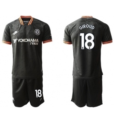 Chelsea #18 Giroud Third Soccer Club Jersey