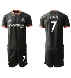 Chelsea #7 Kante Third Soccer Club Jersey