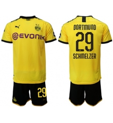 Dortmund #29 Schmelzer Home Soccer Club Jersey