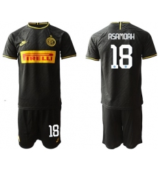 Inter Milan #18 Asamoah Third Soccer Club Jersey