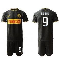Inter Milan #9 Lukaku Third Soccer Club Jersey