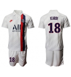 Paris Saint-Germain #18 Icardi Third Soccer Club Jersey