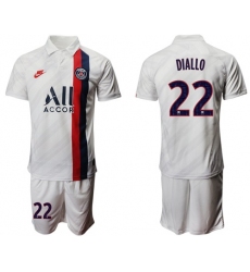 Paris Saint-Germain #22 Diallo Third Soccer Club Jersey