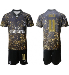 Real Madrid #11 Bale Camo Soccer Club Jersey