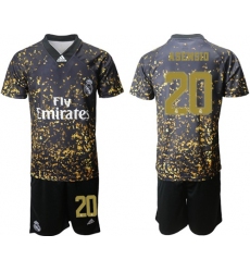 Real Madrid #20 Asensio Camo Soccer Club Jersey