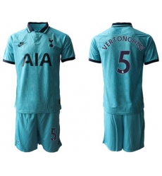 Tottenham Hotspur #5 Vertonghen Third Soccer Club Jersey