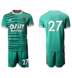Wolves #27 Saiss Third Soccer Club Jersey