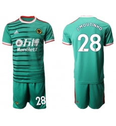 Wolves #28 J.Moutinho Third Soccer Club Jersey