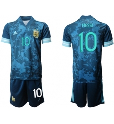 Argentina #10 Messi Away Soccer Country Jersey