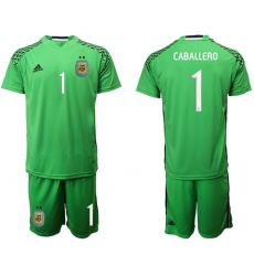 Argentina Blank Blue Goalkeeper Soccer Country Jersey1