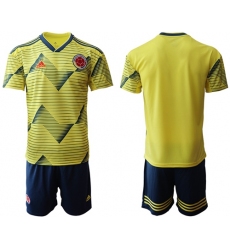 Colombia Blank Green Goalkeeper Soccer Country Jersey