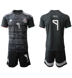 Mexico #7 Raul Home Soccer Country Jersey