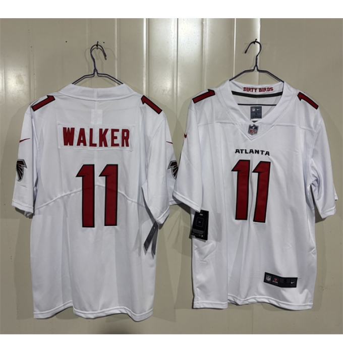 Men's Atlanta Falcons #11 Jalon Walker White 2026 New Vapor Untouchable Limited Football Stitched Jersey