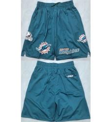 Men's Maimi Dolphins Aqua Shorts (Run Small)