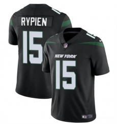 Men's New York Jets #15 Brett Rypien Black Vapor Untouchable Limited Football Stitched Jersey