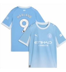Haaland Manchester city  jerseys Blue