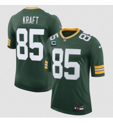 Men's Green Bay Packers #85 Tucker Kraft Green 2026 With 2-Star C New Vapor Untouchable Limited Football Stitched Jersey