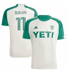 Mens Austin FC Osman Bukari adidas Tan 2024 The Armadillo Kit Replica Player Jersey