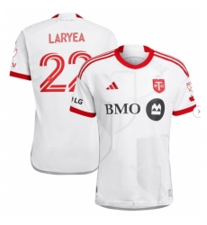 Men's Toronto FC Richie Laryea adidas White 2024 GTA Kit Authentic Player Jersey