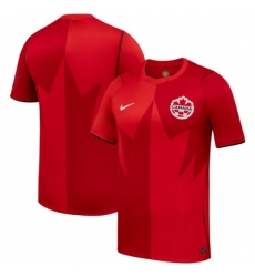 Men's Canada Blank 2026 Red Home Soccer Jersey
