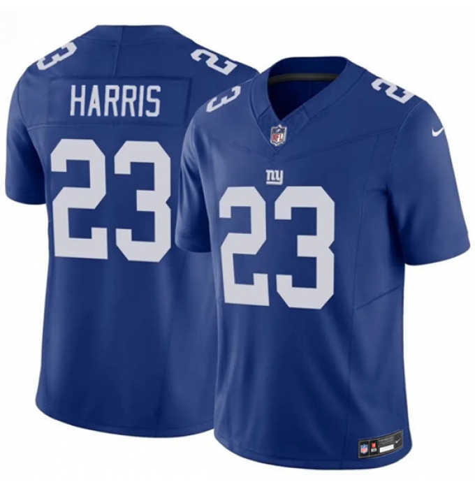 Men's New York Giants #23 Najee Harris Blue 2026 F.U.S.E. Vapor Untouchable Limited Football Stitched Jersey