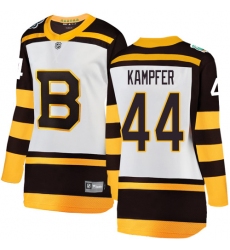 Women's Boston Bruins #44 Steven Kampfer White 2019 Winter Classic Fanatics Branded Breakaway NHL Jersey
