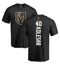 NHL Adidas Vegas Golden Knights #40 Ryan Carpenter Black Backer T-Shirt
