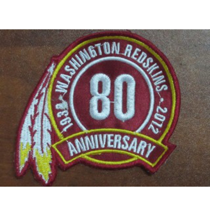 Washington RedSkins 80TH Patch