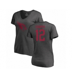 NFL Women's Nike Arizona Cardinals #12 Pharoh Cooper Ash One Color T-Shirt