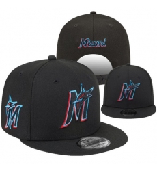 MLB Miami Marlins Stitched Snapback Hats 2026.1-04
