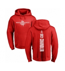 Basketball Houston Rockets #19 Tyson Chandler Red Backer Pullover Hoodie