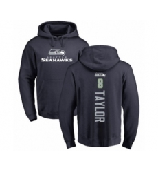 Football Seattle Seahawks #98 Ezekiel Ansah Ash One Color Pullover Hoodie