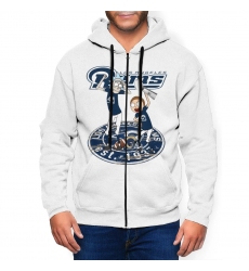 Ram Men's Zip Hooded Sweatshirt