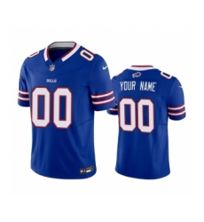 Men's Buffalo Bills Active Player Custom Blue 2023 F.U.S.E. Vapor Untouchable Limited Stitched Jersey