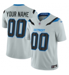 Men's Carolina Panthers Active Player Custom Gray 2026 F.U.S.E. “Rivalries” Vapor Untouchable Limited Football Stitched Jersey