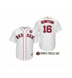 Youth Boston Red Sox  2019 Armed Forces Day Andrew Benintendi #16 Andrew Benintendi  White Jersey