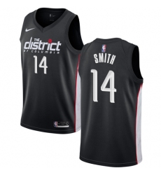 Women's Nike Washington Wizards #14 Jason Smith Swingman Black NBA Jersey - City Edition