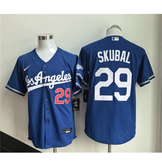 Men's Los Angeles Dodgers #29 Tarik Skubal Royal 2026 Cool Base Stitched Baseball Jersey