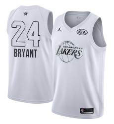 Youth Nike Los Angeles Lakers #24 Kobe Bryant Swingman White 2018 All-Star Game NBA Jersey