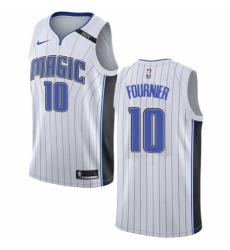 Women's Nike Orlando Magic #10 Evan Fournier Swingman NBA Jersey - Association Edition
