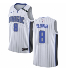 Women's Nike Orlando Magic #8 Mario Hezonja Authentic NBA Jersey - Association Edition