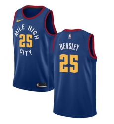 Youth Nike Denver Nuggets #25 Malik Beasley Swingman Light Blue Alternate NBA Jersey Statement Edition