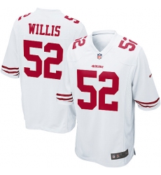 Men's Nike San Francisco 49ers #52 Patrick Willis Game White NFL Jersey