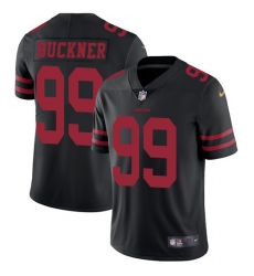 Youth Nike San Francisco 49ers #99 DeForest Buckner Black Alternate Vapor Untouchable Limited Player NFL Jersey