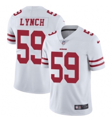 Youth Nike San Francisco 49ers #59 Aaron Lynch Elite White NFL Jersey