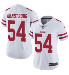 Women's Nike San Francisco 49ers #54 Ray-Ray Armstrong Elite White NFL Jersey