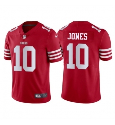 Youth San Francisco 49ers #10 Mac Jones Red 2025 Vapor Untouchable Limited Stitched Football Jersey