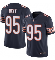 Youth Nike Chicago Bears #95 Richard Dent Elite Navy Blue Team Color NFL Jersey