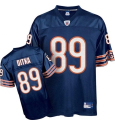 Reebok Chicago Bears #89 Mike Ditka Blue Team Color Premier EQT Throwback NFL Jersey